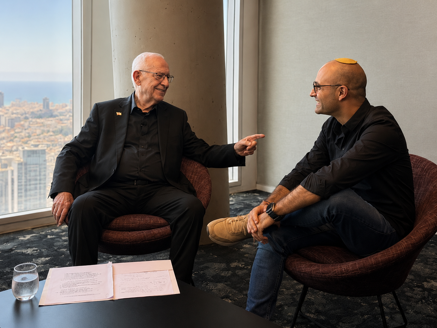 Yitzy Hammer in conversation